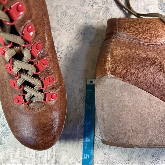 Antelope 808 Leather and Suede Platform Bootie - Picture 13 of 13